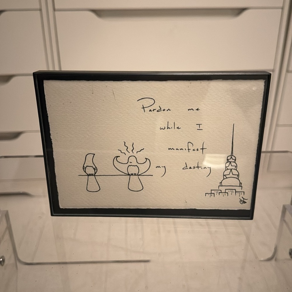 Framed illustration